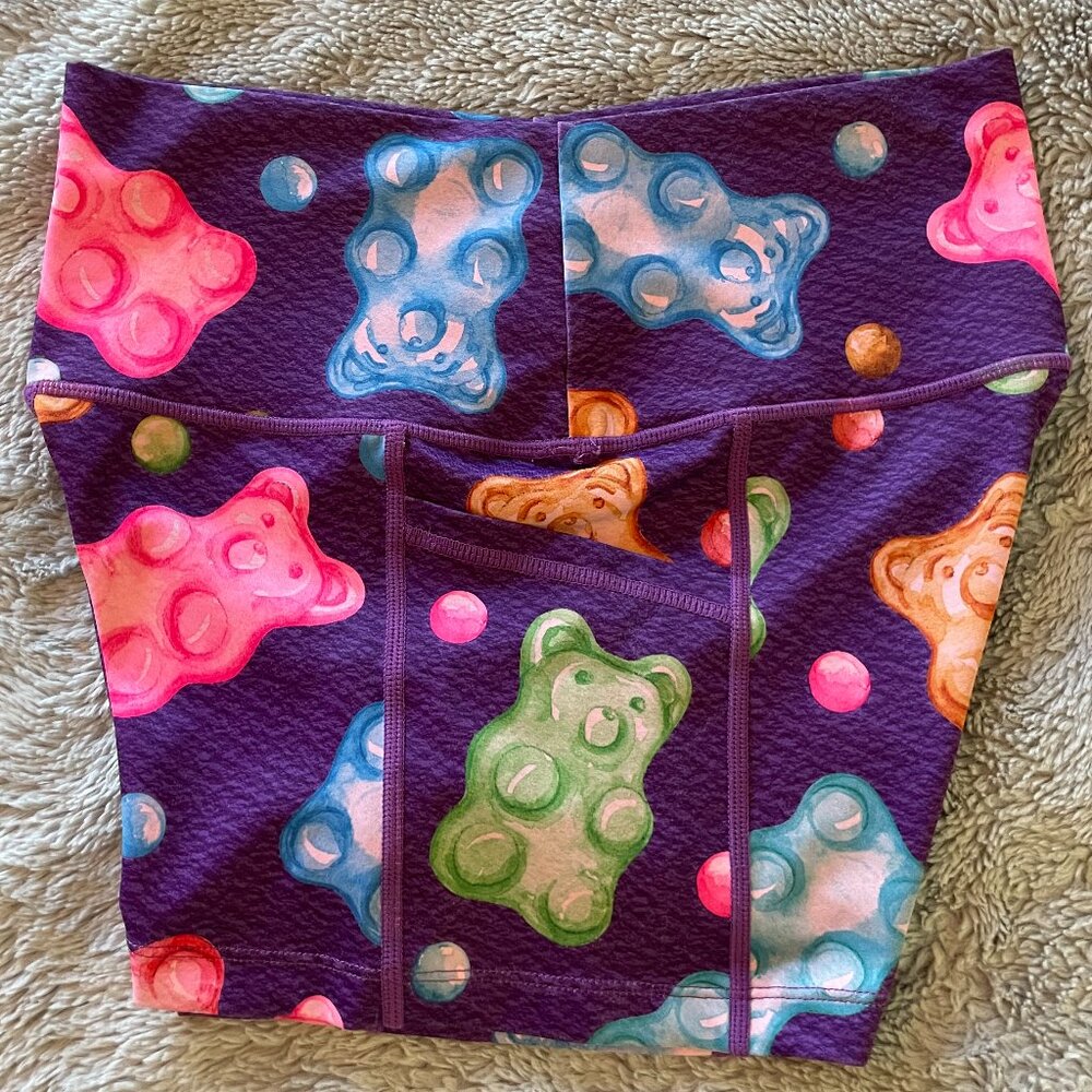 Constantly Varied Gear - "Sugar High" Athletic Shorts NWOT (XS)